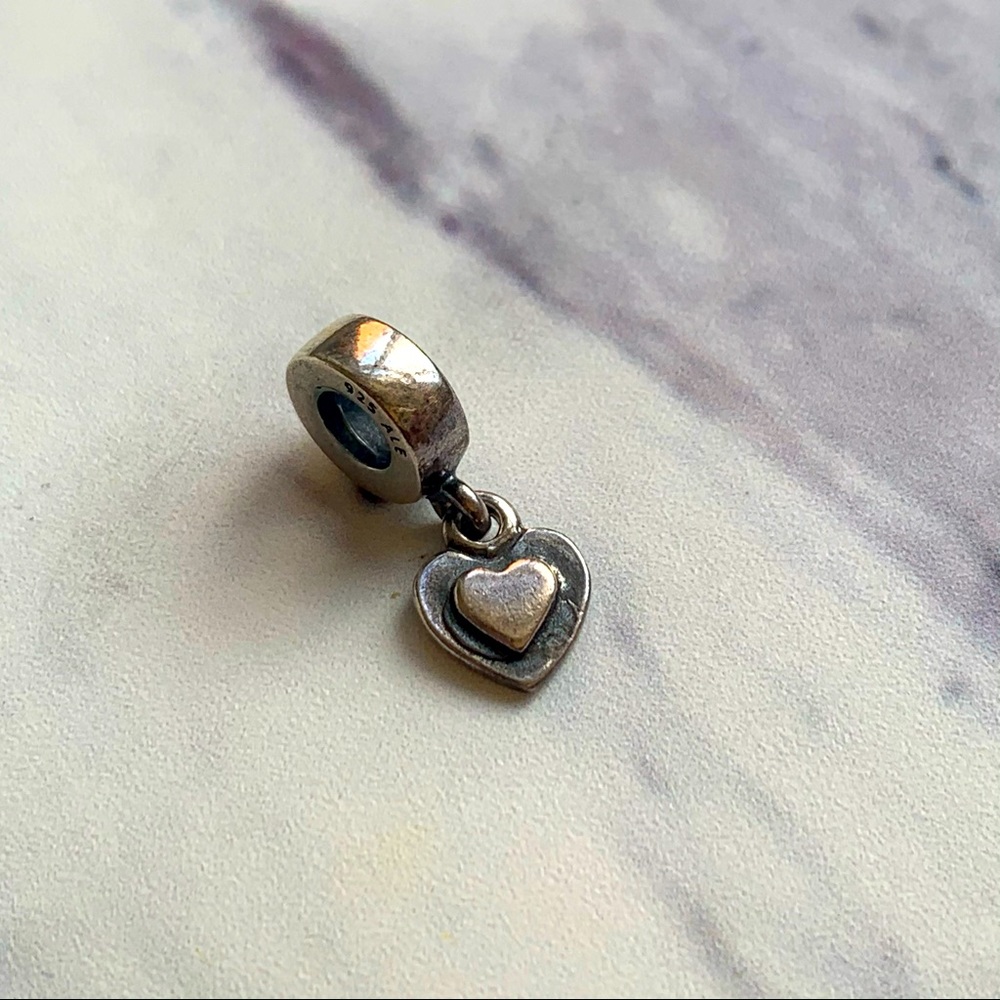 Pandora heart dangle charm